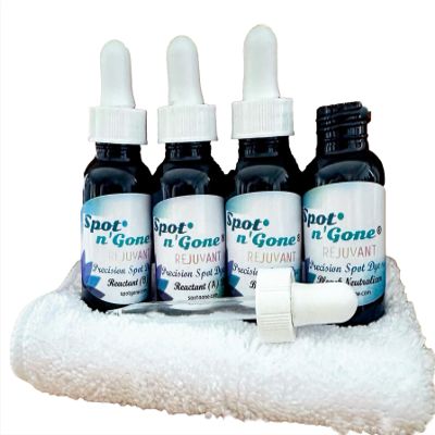 Bleachstain Precision Carpet Spot Dye Kit | Bleach Stain Repair Kit | for Spots and Drips Smaller Than Pea Size | for Medium Beige, Gray, tan