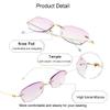 YEIN Blue Light Blocking Glasses, Anti Eyestrain, TV Glasses for Women Men view 3