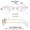 YEIN Blue Light Blocking Glasses, Anti Eyestrain, TV Glasses for Women Men view 4