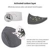 50PCS Adult PM2.5 Activated Carbon Filter Breathing Insert Protective Filters view 4