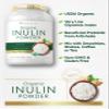 Carlyle Organic Inulin Powder 48oz | Prebiotic Fiber from Jerusalem Artichoke | Vegan, Vegetarian, Non-GMO & Gluten Free Supplement view 3