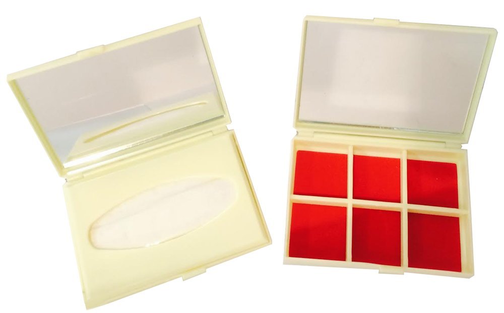 2 Piece Jewel Box & Tissue Case Gift Set in White