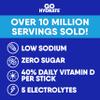 GoHydrate Low Sodium Electrolytes Powder Packets Sugar Free - Instant Hydration Daily Drink Mix - Zero Sugar Water Flavor Packet Singles with Vitamin D - (Variety Pack, 30 Packs) view 3