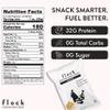 Flock Keto Chicken Skin Chips  Original Flavor, Low Carb, High Protein, Gluten-Free Chicken Crisps, Keto Snack, Low Carb Chips, Protein Crackers, Diet Snacks, 8-Pack (1oz) view 2