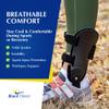 Brace Direct Semi-Rigid Active Ankle Brace for Sports - Maximum Support for Sprains & Injuries, Stabilizes & Protects Athletes Ankles Volleyball, Soccer (M - Right, Men 9.5-13 / Women 10.5-12) view 4