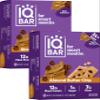 IQBAR Clean Plant Protein Bars - Almond Butter Chip - 24 Count - Keto, Vegan, High Fiber, Gluten and Dairy Free, Low Sugar Snack - Brain and Body Nutrients for Focus, Energy, Meal Replacement view 1