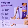 IQBAR Clean Plant Protein Bars - Almond Butter Chip - 24 Count - Keto, Vegan, High Fiber, Gluten and Dairy Free, Low Sugar Snack - Brain and Body Nutrients for Focus, Energy, Meal Replacement view 4