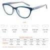 ProEyes Aries,Progressive Multifocal Blue Light Blocking Readers, Anti-Reflective Resin Lens, 0 Power on Top Lens (Blue, 2.25 x) view 4