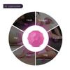 MEXITOP Electric Vibrating Massage Ball, 2-Speed Fitness Yoga Pilates Physical Therapy Massage Roller to Fight Sore Muscles,Washable Negative Ion Vibration Massages Ball for Muscle Recovery(Red) view 3