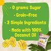 Barnana - Organic Plantain Chips, Himalayan Pink Salt, Healthy Snack Made With 100% Coconut Oil, Non-GMO, Potato Chip Alternative, Zero Sugar, Paleo, Grain-Free, USDA Organic, Vegan (5 oz, 6-Pack) view 3