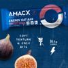 AMACX Energy Oat Bar for Endurance Sports 12 x 50g Energy Bars Carbohydrate mix (31g) Vegan Protein Bar with 50mg magnesium Running & Hiking Snacks Healthy Oatmeal Power Bars - Sweet Figs view 2