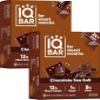IQBAR Clean Plant Protein Bars - Chocolate Sea Salt - 24 Count - Keto, Vegan, High Fiber, Gluten and Dairy Free, Low Sugar Snack - Brain and Body Nutrients for Focus, Energy, Meal Replacement view 1