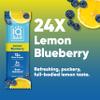 IQBAR Clean Plant Protein Bars - Lemon Blueberry - 24 Count - Keto, Vegan, High Fiber, Gluten and Dairy Free, Low Sugar Snack - Brain and Body Nutrients for Focus, Energy, Meal Replacement view 3