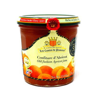 Les Comtes de Provence Confiture d' Abricot Old Fashion Apricot Jam 13.05 oz (370g)