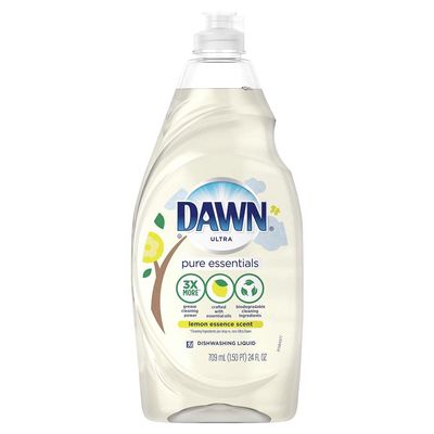 Dawn Antibacterial Hand Soap, Dishwashing Liquid, Lemmon.