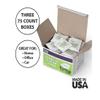 Flents Eyeglass Cleaner Lens Wipes - 225 Count (3 Boxes of 75) Individually Wrapped Pre-Moistened Cleaning Cloths Anti-Streak for Eyeglasses, Sunglasses, Phone Screens, Computer Monitors view 2