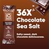 IQBAR Clean Plant Protein Bars - Chocolate Sea Salt - 36 Count - Keto, Vegan, High Fiber, Gluten and Dairy Free, Low Sugar Snack - Brain and Body Nutrients for Focus, Energy, Meal Replacement view 3