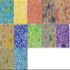 Daisy Layer Cake - 10" squares - 42 pieces view 1