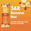 IQBAR Clean Plant Protein Bars - Banana Nut - 36 Count - Keto, Vegan, High Fiber, Gluten and Dairy Free, Low Sugar Snack - Brain and Body Nutrients for Focus, Energy, Meal Replacement view 3