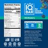 IQBAR Brain and Body Clean Plant Protein Bars - Wild Blueberry - 36 Bars - Keto, Vegan, High Fiber, Gluten and Dairy Free, Low Sugar Snack with Nutrients for Focus, Energy, Meal Replacement view 2