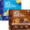 IQBAR Clean Plant Protein Bars - Fruit and Chocolate Lovers - 24 Count - Keto, Vegan, High Fiber, Gluten and Dairy Free, Low Sugar Snack - Brain and Body Nutrients for Focus, Energy, Meal Replacement view 1