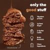 IQBAR Brain and Body Clean Plant Protein Bars - Chocolate Lovers Variety - 36 Bars - Keto, Vegan, High Fiber, Gluten and Dairy Free, Low Sugar Snack with Nutrients for Focus, Energy, Meal Replacement view 4