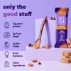 IQBAR Clean Plant Protein Bars - Almond Butter Chip - 36 Count - Keto, Vegan, High Fiber, Gluten and Dairy Free, Low Sugar Snack - Brain and Body Nutrients for Focus, Energy, Meal Replacement view 4