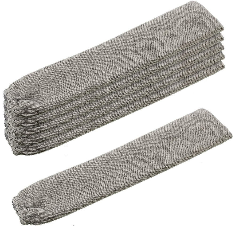 6 Pcs Retractable Gap Dust Cleaner Cloth Reusable Microfiber Dusting Cloth Washable Gap Dust Covers Under Furniture Duster Refill for Bed High Ceilings Furniture Bottom Under Refrigerator Sofa Couch