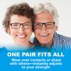 My Best Buy - Power Glasses - Read Small Print & Computer Screens - Avoiding Changing Glasses view 3