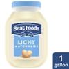 Best Foods Light Mayonnaise Jar, Condiment for Sandwiches, Salads, Mayo Made with 100% Cage Free Eggs, Gluten Free, 1 gallon (Pack of 4) view 3