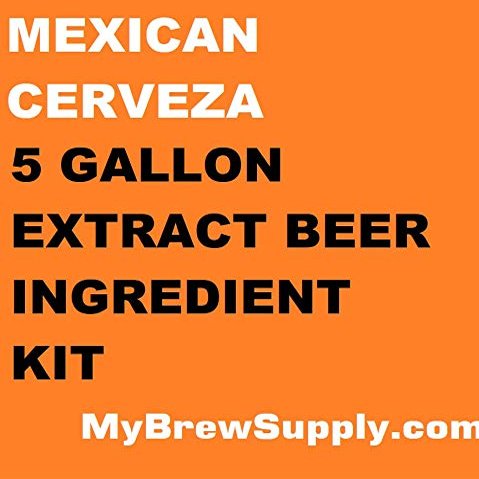 Mexican Cerveza Homebrew 5 Gallon Beer Extract Ingredient Kit By My Brew Supply