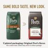 Peet's Coffee, USDA Organic Dark Roast Ground Coffee, 100% Arabica Coffee - French Roast 18 Ounce Bag view 4