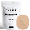 Flexd - Freestyle Adhesive Patches (30 Pcs) - Libre Adhesive Patch Covers for CGM - Tan view 1