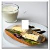 Switch Plate Single Toggle - Bread Milk Breakfast Sandwich Cheese Healthy view 1