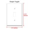 Switch Plate Single Toggle - Grape Fruits Bunch Fresh Green Organic Natural view 2