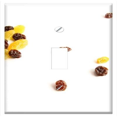 Switch Plate Single Toggle - Raisins Healthy Food Sweet Nutrition Snack Fresh