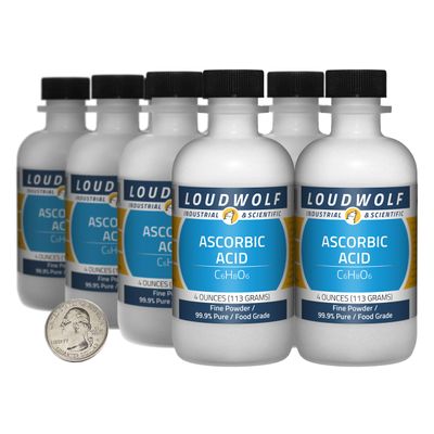 Ascorbic Acid / 2 Pounds / 8 Bottles / 99.9% Pure Food Grade/Fine Powder