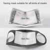 50Packs PM2.5 Activated Carbon Filter Insert, Replaceable Anti Haze Filter Paper with 5 Layers Protective Filter for Adults and Children view 3