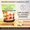Hammonds Candies Gourmet Marshmallows  Toasted Coconut | Great for Snacking, Hot Chocolate, Smores, Baking | Gluten-Free, Kosher, Handcrafted in the USA | 2 Pack view 3