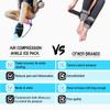 THE COLDEST Ankle Ice Pack - Ice Wrap w/Cold Gel Pack & Air Compression - Faster Recovery Ankle Sleeve Compression Support for Achilles Tendon Injuries, Plantar Fasciitis, Swelling, & more view 3