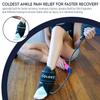THE COLDEST Ankle Ice Pack - Ice Wrap w/Cold Gel Pack & Air Compression - Faster Recovery Ankle Sleeve Compression Support for Achilles Tendon Injuries, Plantar Fasciitis, Swelling, & more view 4