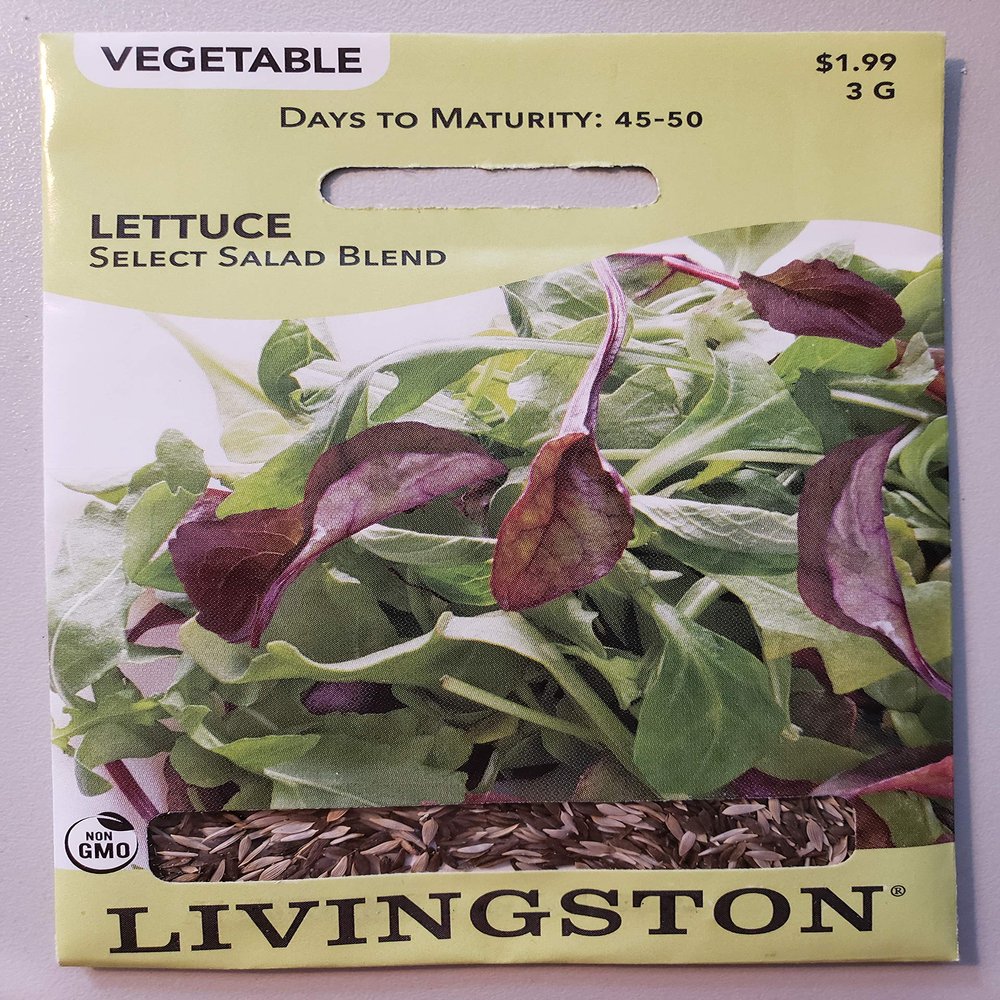 Lettuce Select Salad Blend Non GMO 3G