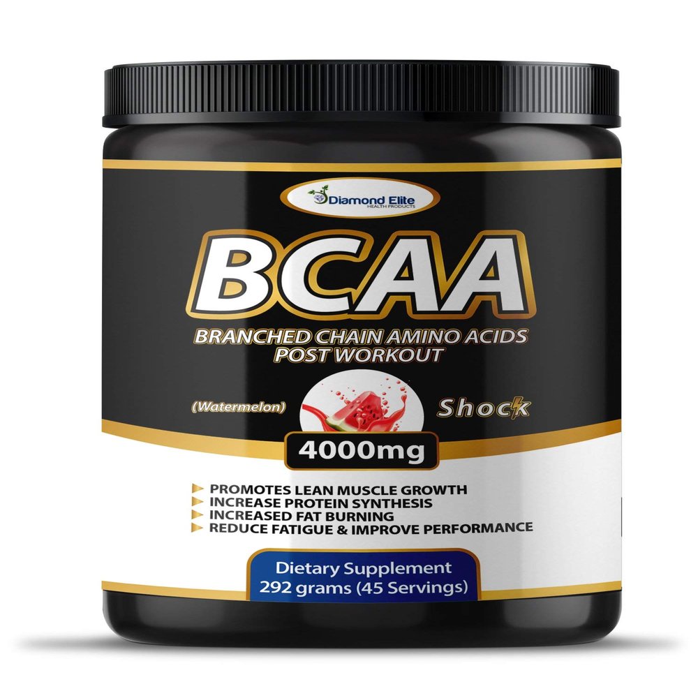 Original BCAA Powder 2:1:1 - Branched Chain Amino Acids for Muscle Building & Recovery, Fat Burning Support - Fruit Punch & Watermelon (45 Servings)