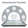 Etekcity Scale for Body Weight, Bathroom Digital Electric Scale for People, Measures Weight up to 400 lbs, Silver view 3