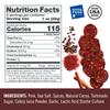 Coro Uncured Chipotle & Cocoa Artisan Salami Stick  5oz | Cocoa, Cinnamon & Chipotle | Perfect for Charcuterie Boards, Snacking, Holiday Gifts | All Natural, Gluten-Free, No Added Nitrates & Nitrites view 2