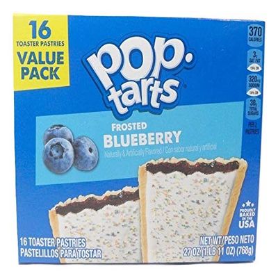 Frosted Blueberry Pop-Tarts, 16 Pack