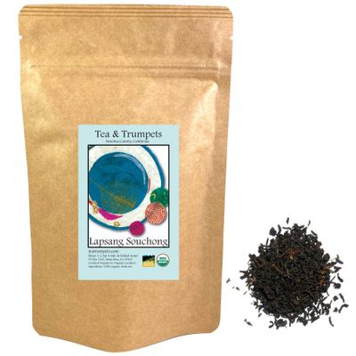 USDA Organic Lapsang Souchong Loose Leaf Black Tea 1 LB (16 oz)