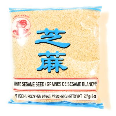 Cock Brand white Sesame Seed 8 Oz(2 Pack)