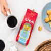 Lion Coffee 3-Pack Toasted Coconut Flavored Light Roast Ground Coffee, A Taste of Aloha - 10 Ounce Bags (Pack of Three) view 2