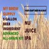 Nu Juice IPA Clone Advance Home Brew 5 Gallon All Grain Beer Ingredient Recipe Kit by My Brew Supply view 1